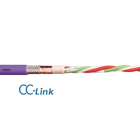 Bus Cable, Red, TPR, 50 V, Order by the Foot MPN:CFBUS-035