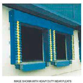 Chalfant Blue Dock Door Seal Model 130 Heavy Duty 40 Ounce 8'W x 8'H 130-8X8 BLUE