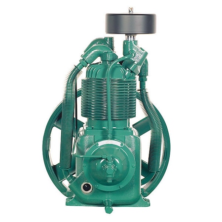 Air Compressor Pump, 3 hp, 5 hp, 2 Stage, 64 fl oz Oil Capacity, 2 Cylinder MPN:R2-30A-P01