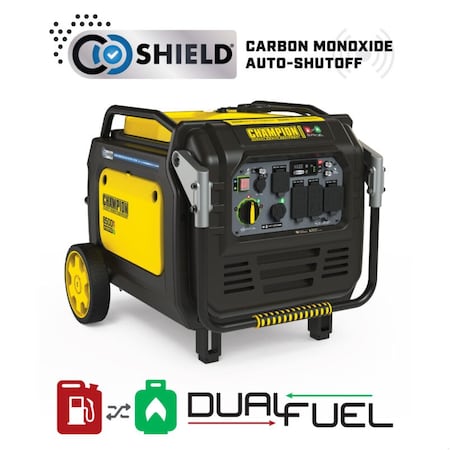 Portable Generator, Gasoline/Propane, Electric, Recoil Start, 120/240V AC MPN:201175