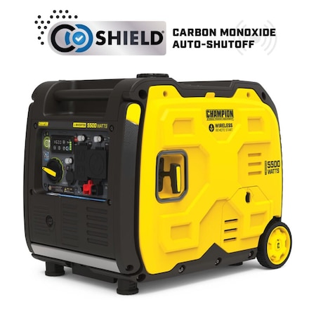 Portable Generator, Gasoline, Electric, Recoil, Wireless Remote Start, 120V AC MPN:201470