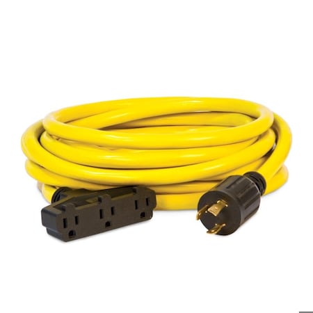 Generator Power Cord, Cord 25 ft., Plastic MPN:48034