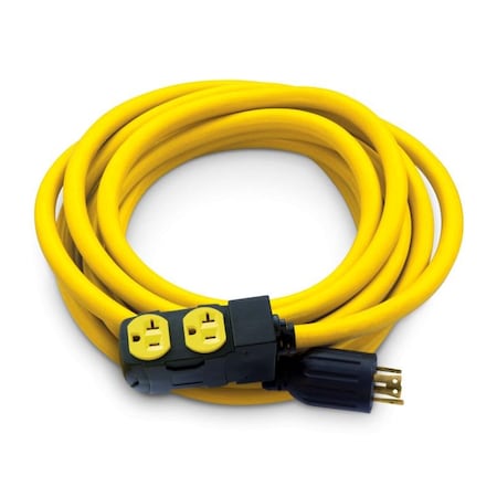 Generator Power Cord, Cord 25 ft., Plastic MPN:48043