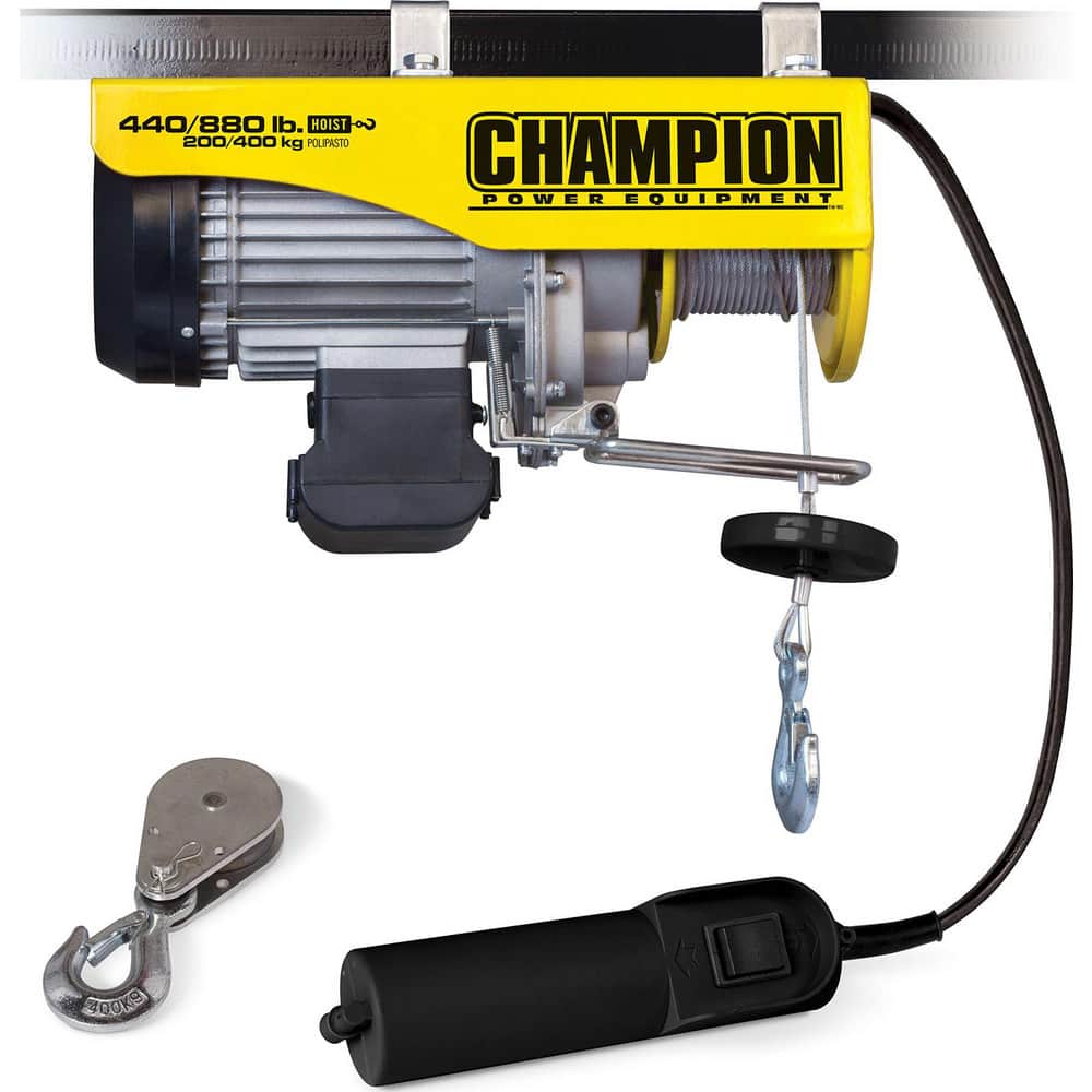 Electric Hoists, Controller: Push Button , Brake Type: Load , Lifting Speed: 33ft/min , Overall Width: 6 MPN:18890 Electric Hoists, Controller: Push Button , Brake Type: Load , Lifting Speed: 33ft/min , Overall Width: 6 MPN:18890