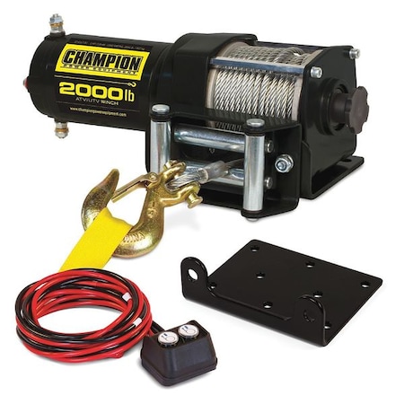 Utility Winch Kit, 12V, 2000 lb MPN:12003