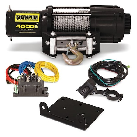 Utility Winch Kit, 12V, 4000 lb MPN:14001