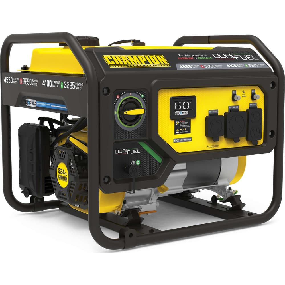 Portable Power Generators, Starting Method: Recoil , Running Watts: 3650kW , Starting Watts: 4550kW , Run Time Half Load: 14hr , Number Of Outlets: 4.000  MPN:200970