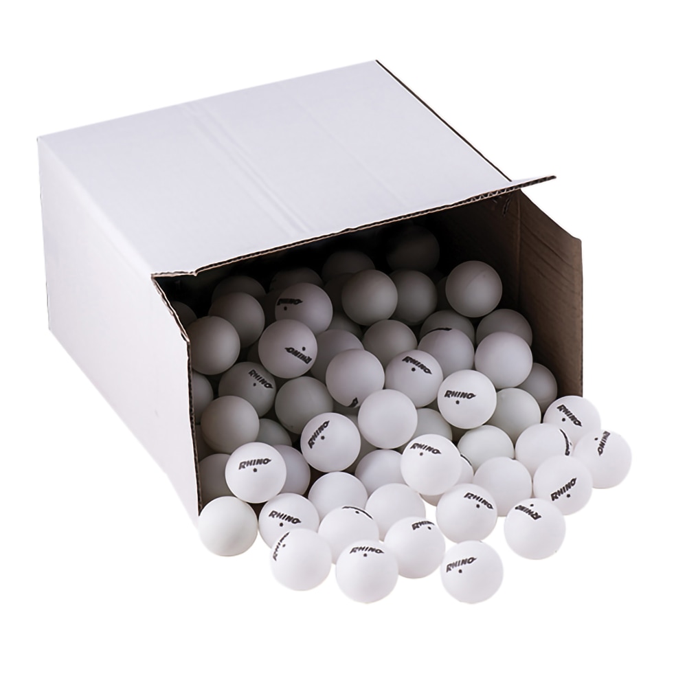 Champion Sports One-Star Table Tennis Balls, 5in, White, Pack Of 144 Table Tennis Balls MPN:CHS1STAR144