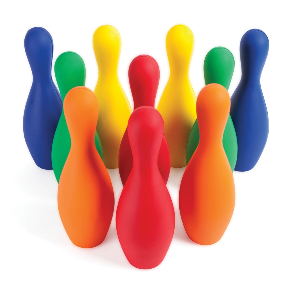 Champion Sports Foam-Coated Bowling Pin Set MPN:CHSFBPINSETCLR