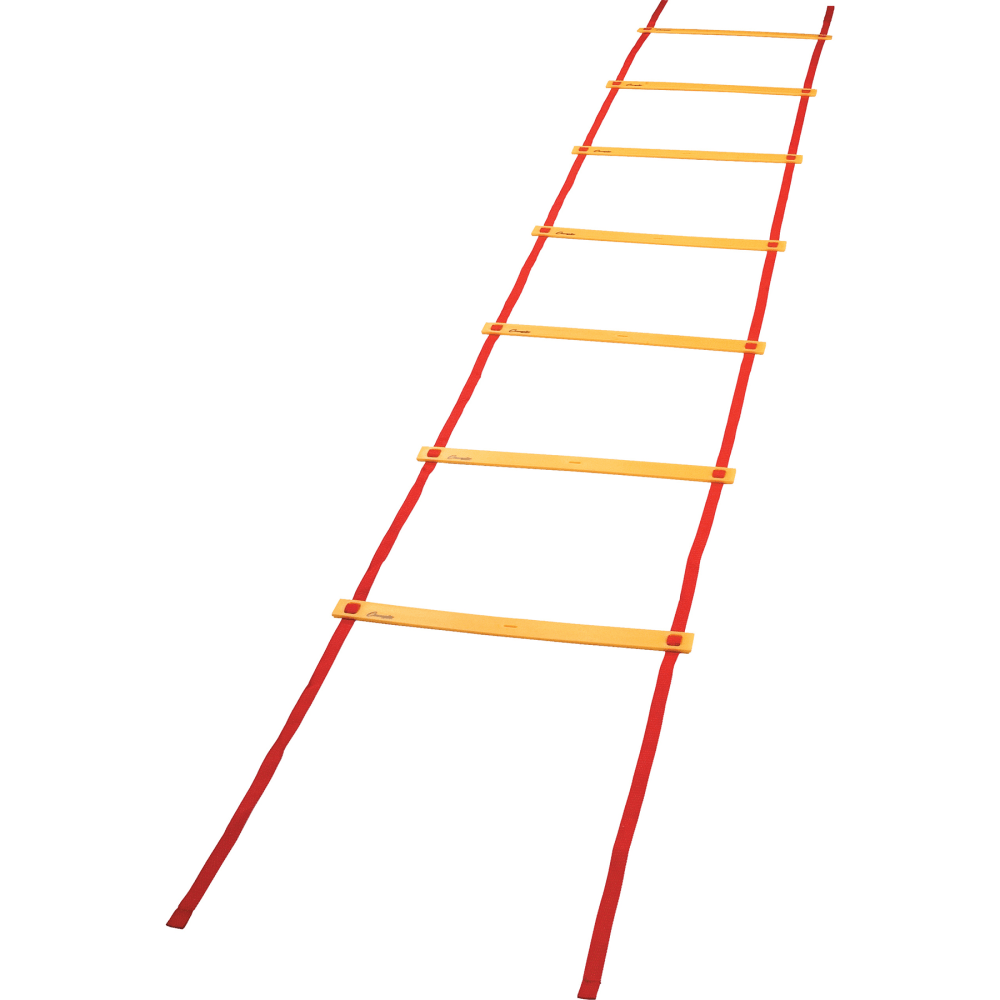 Champion Sports Economy Agility Ladder, 240inH x 20inW x 2inD, Red/Yellow MPN:CHSAGLXX