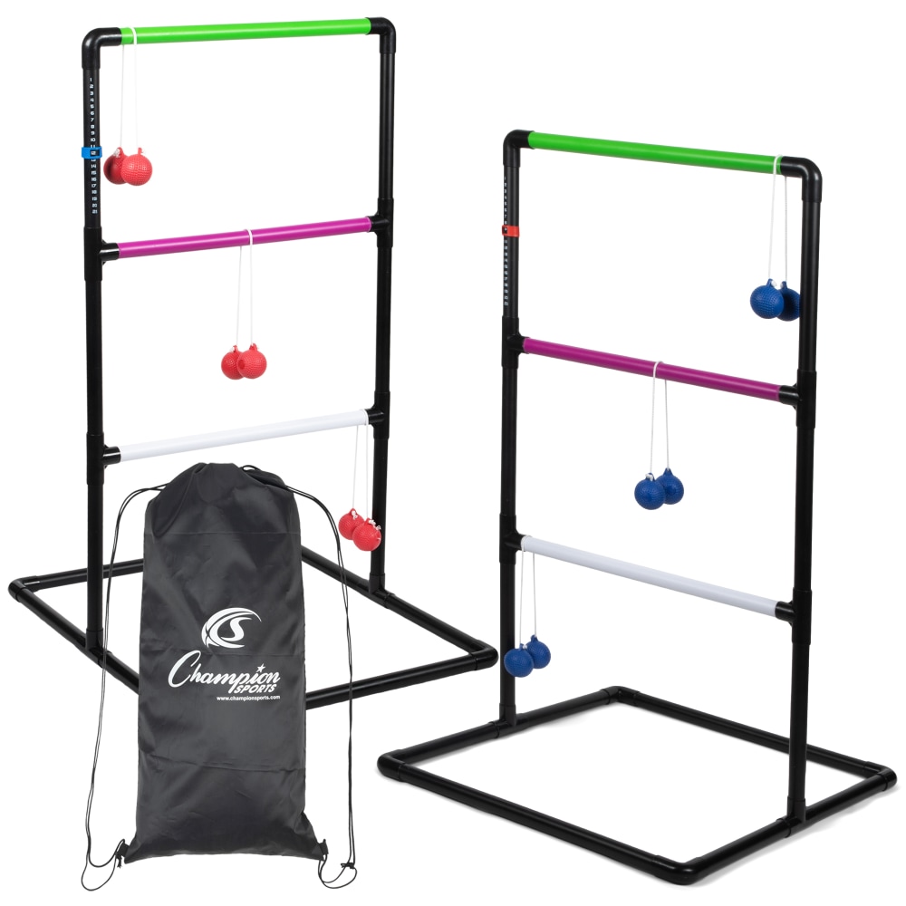 Champion Sports Ladder Ball Game Set, 39inH x 22inW x 33inD, Assorted Colors MPN:CHSLGSTSET