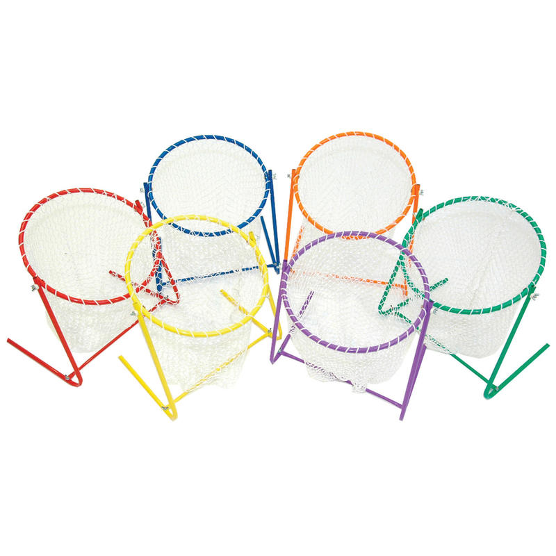 Champion Sports Target Net Set, Assorted Colors, Pack Of 6 MPN:CHSTNM18SET
