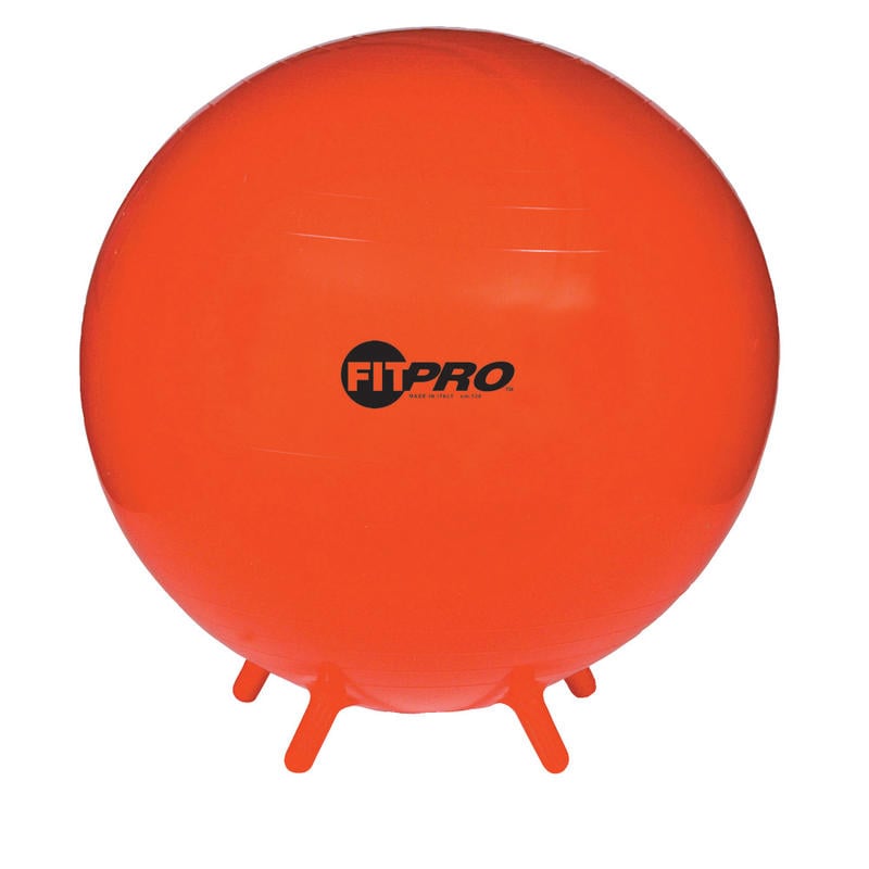Champion Sports FitPro Ball With Stability Legs, 29 1/2in, Red MPN:CHSBL75
