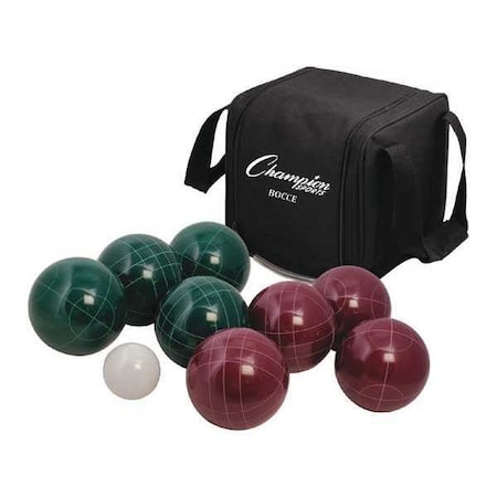 Bocce Set, Phenolic Resin, Green;Red;White MPN:CG200
