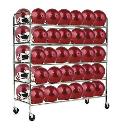 FootBall Helmet Cart, Up to 60 Helmets MPN:FBHC