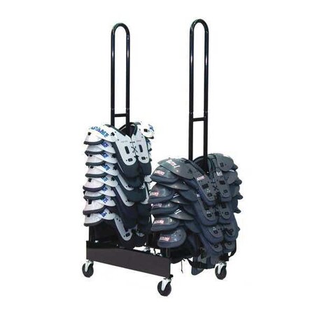 Two Stack Shoulder Pad Rack, Hds 30 Pads MPN:FBSPR2