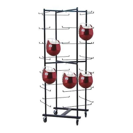 Rolling FootBall, Helmet Rack, Up to 56 MPN:FBWR