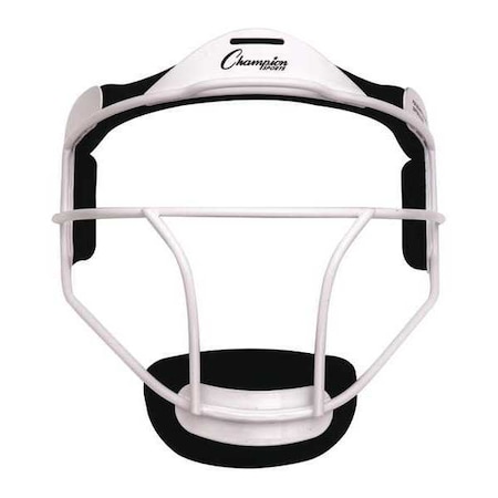 Adult SoftBall, Fielders Mask, White MPN:FMAWH