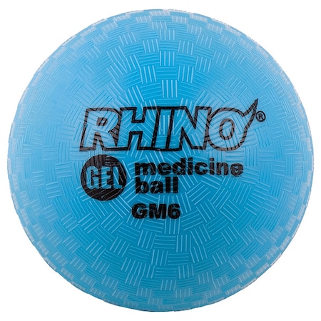 Medicine Ball, 4 lb, Blue MPN:gm6