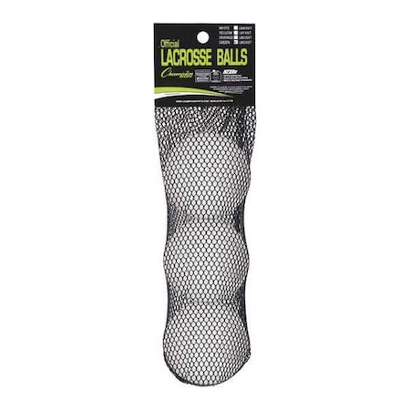 NOCSAE Lacrosse Ball Set, White, PK3 MPN:LBW3SET