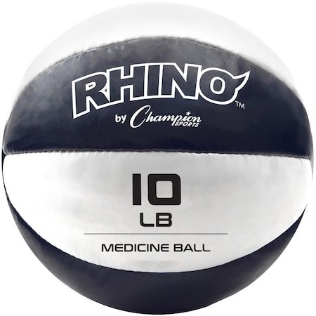 Leather Medicine Ball, 4kg, 10