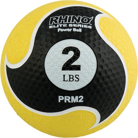 Rhino Elite Medicine Ball, 4lb, Red MPN:PRM2