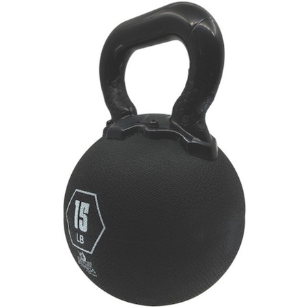 Durable Phino Kettle Bell, Blue, 15lb MPN:RKB15