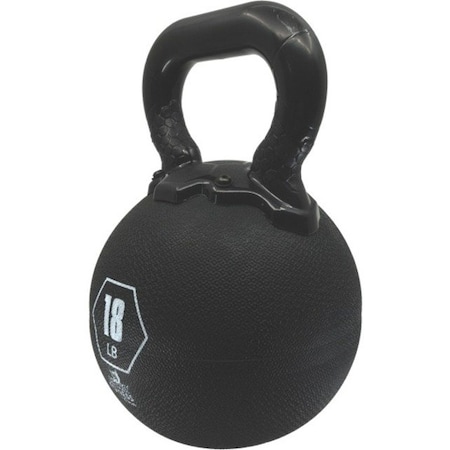 Durable Rhino Kettle Bell, Yellow, 18lb MPN:RKB18