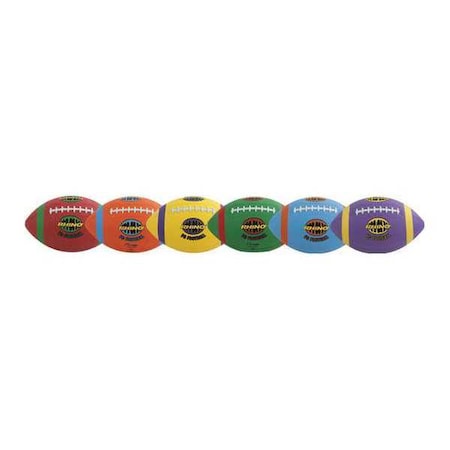 Rhino Skin Max FootBall, Ball St, Clrs, PK6 MPN:RMXFBSET