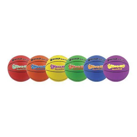 Rhino Skin Spr Squeeze BasketBall, PK6 MPN:SQBBSET