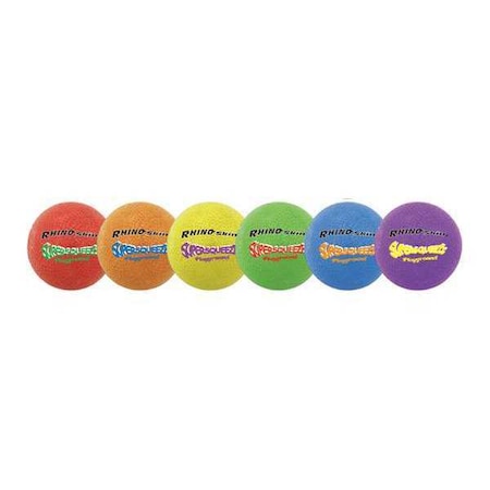 Rhino Skin Spr Sq Plygrnd Ball, Cls, PK6 MPN:SQPGSET