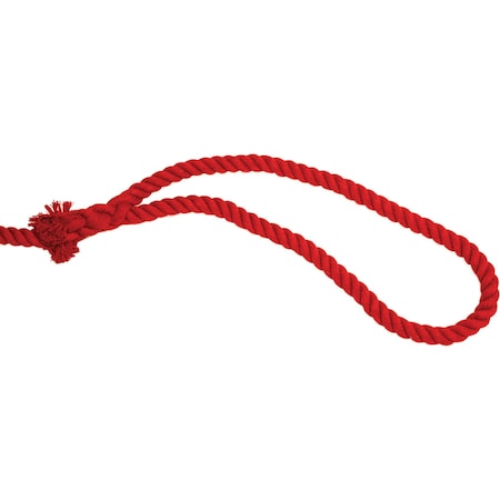 Tug of War Rope, 75ft, Red, Looped MPN:TWR75