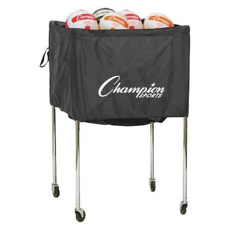 Ball Cart, 24.5in.LWx36in.H, Black Silver MPN:VBCART