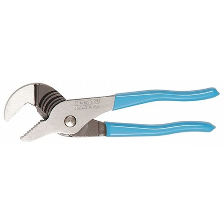 8 in Straight Jaw Tongue and Groove Plier, Serrated MPN:428