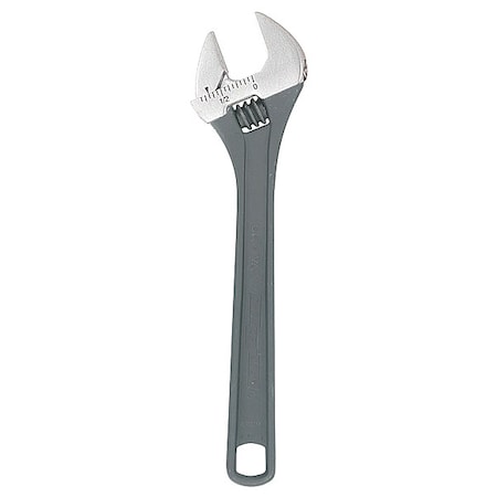 Adj. Wrench, Steel, Black Phosphate, 6