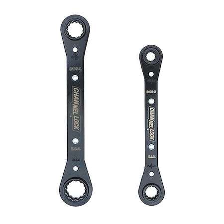 SAE Ratcheting Wrench Set, 2 pcs. MPN:841S
