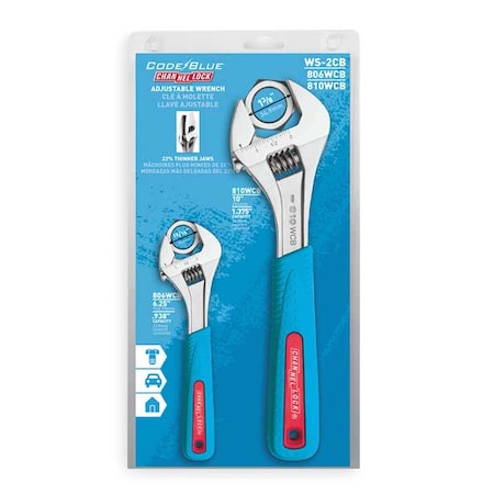 Adj. Wrench Set, 6