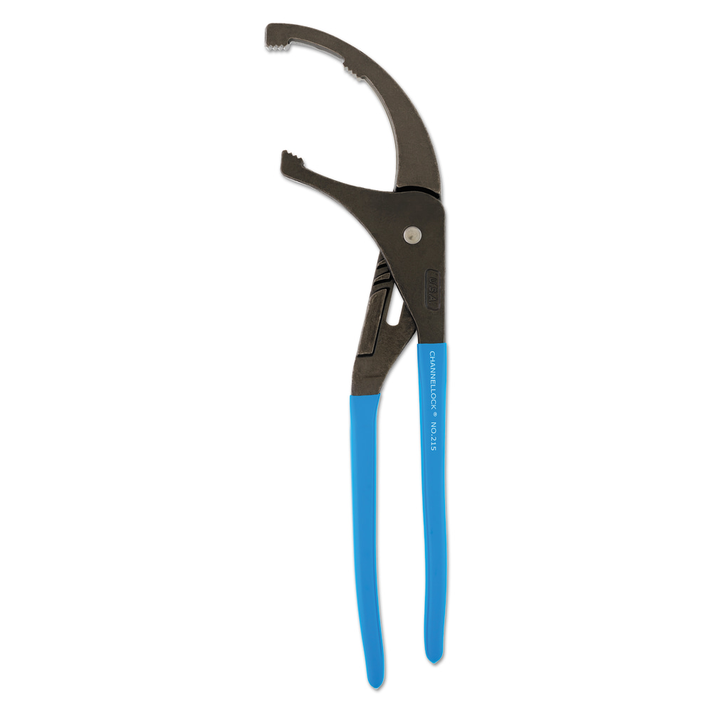 Channellock Oil Filter Plier, Curved Jaw, 15 in Long MPN:140-215-BULK