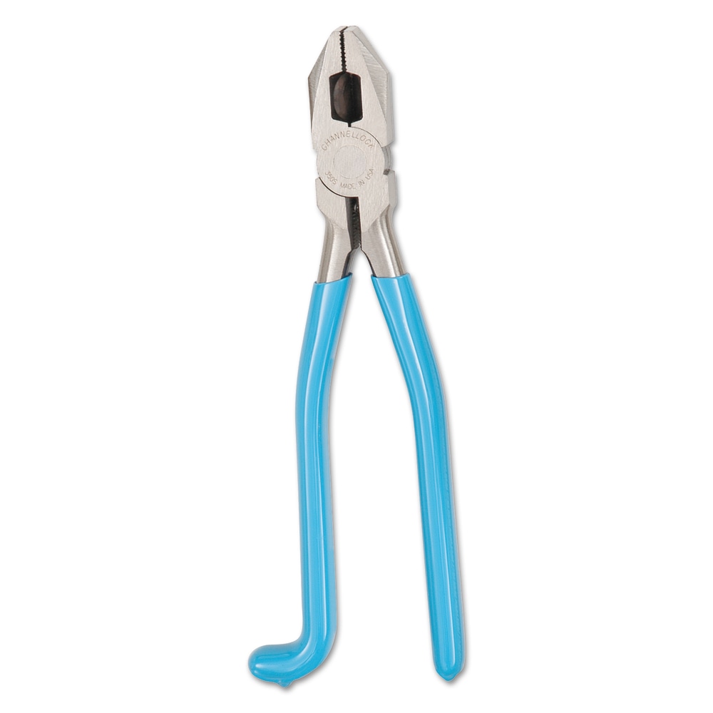 Channellock Linemens Pliers, 8.75 in Length, 0.66 in Cut, Plastic Dipped Handle MPN:140-350S-BULK