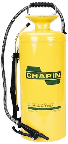 Garden & Pump Sprayers, Sprayer Type: Handheld Sprayer, Chemical Safe: No, Tank Material: Coated Steel, Volume Capacity: 3 gal (US), Spray Pattern: Cone MPN:31430