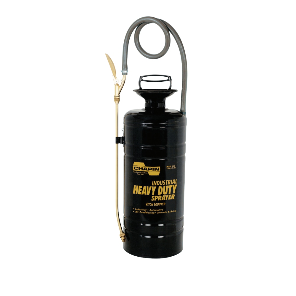 Chapin Industrial Metal Heavy Duty Sprayer, 3 gal, 18 in Extension, 36 in Hose MPN:139-1352