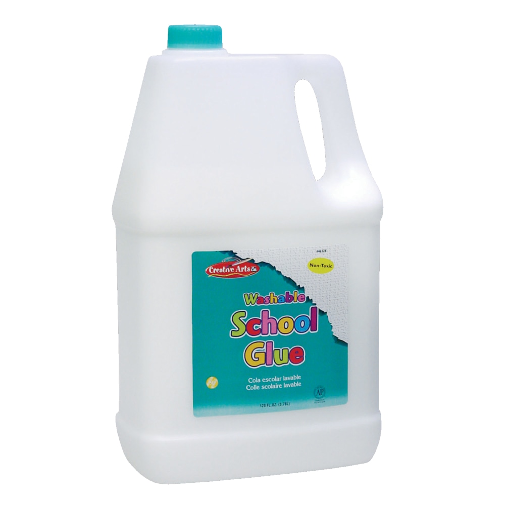 Charles Leonard Economy Washable School Glue, 128 Oz MPN:CHL46128
