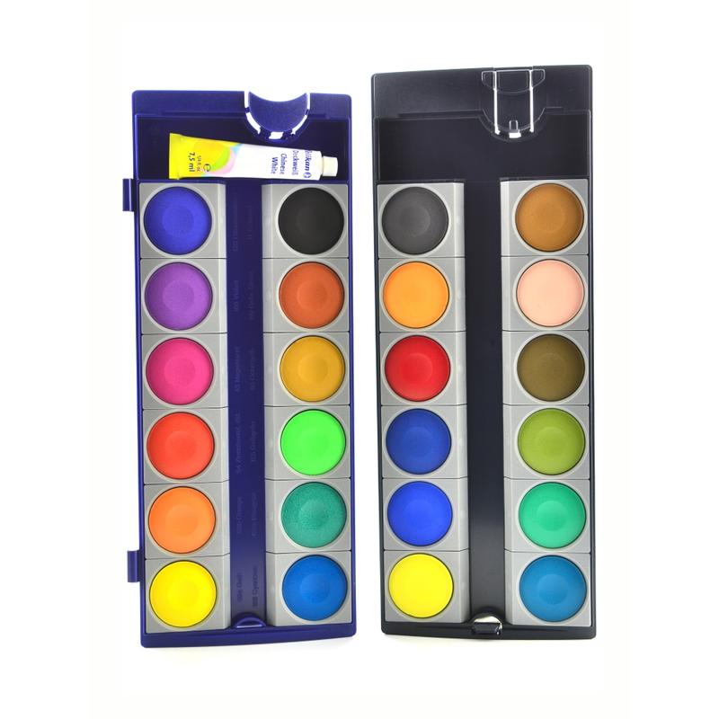 Pelikan Opaque Paint Box Set, 24 Pans MPN:720862