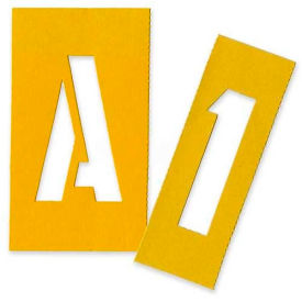 Chartpak Painting Letters & Numbers Stencil CHA01560 3