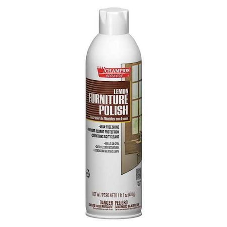 Aerosol Furniture Polish, 17oz., PK12 MPN:438-5136