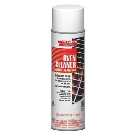 Aerosol Oven Cleaner, 18oz., PK12 MPN:438-5177