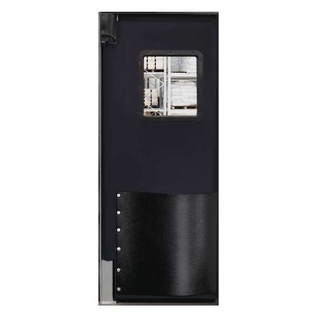 Swinging Door, 7 x 2.5 ft, Black MPN:3084RBLA