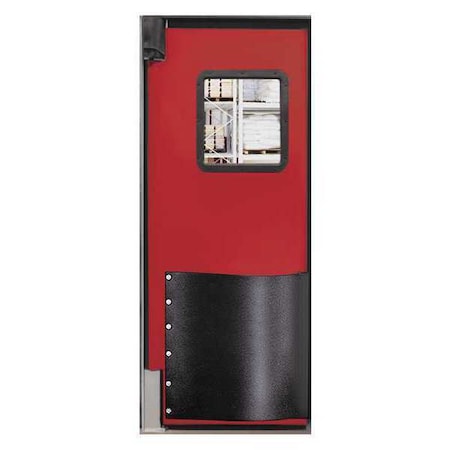 Swinging Door, 7 x 2.5ft, Red, Polyethylene MPN:3084RRED