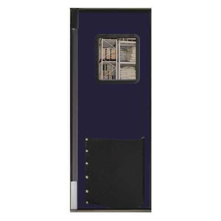 Swinging Door, 7 x 3 ft, Navy Blue MPN:3684R25NAV
