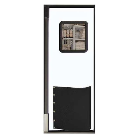 Swinging Door, 7 x 3ft, White, Polyethylene, Standards: USDA MPN:3684RXHDWHI